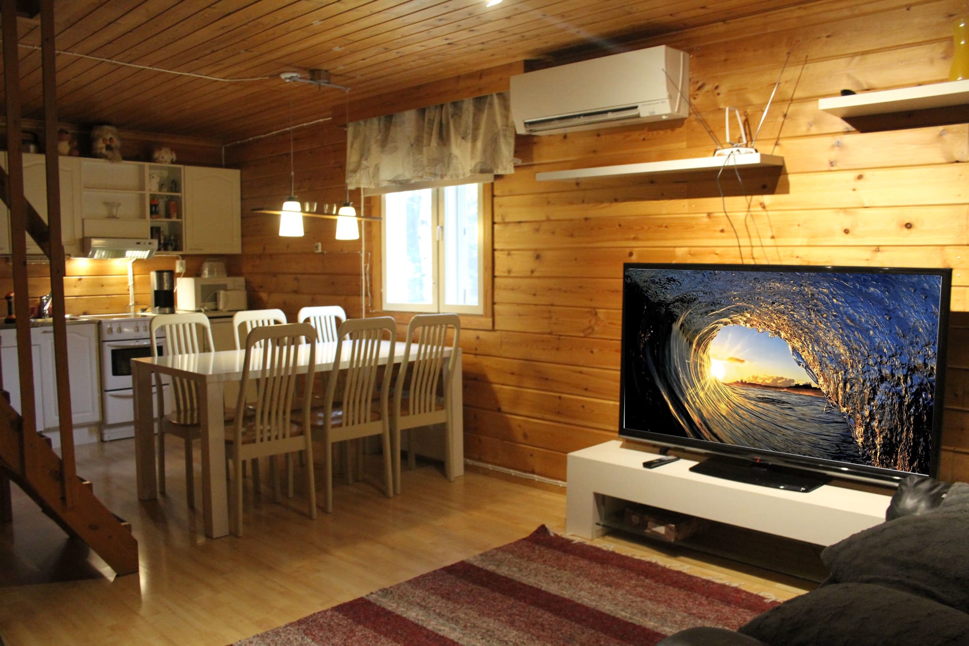 Cottage inside.