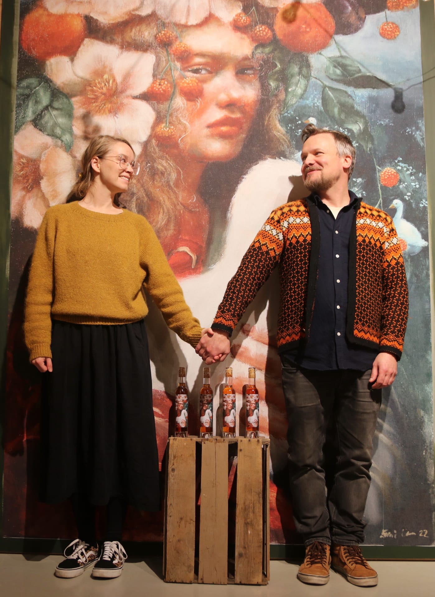 Siiderintekijän itsensä pyörittämä siideritalo