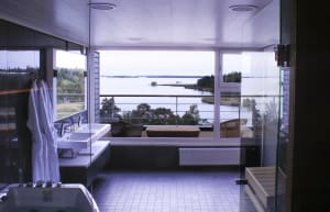 Airisto Suite private sauna with sea view
