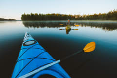 Squirrel Route, paddling