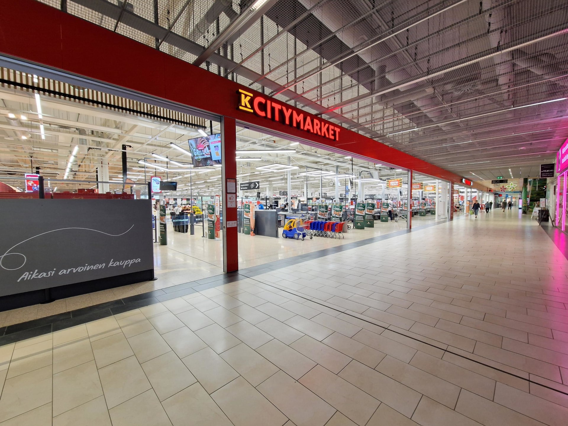 K-Citymarketin edusta.