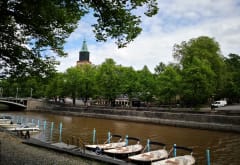 Koe Turku kävellen ja Låna veneillen