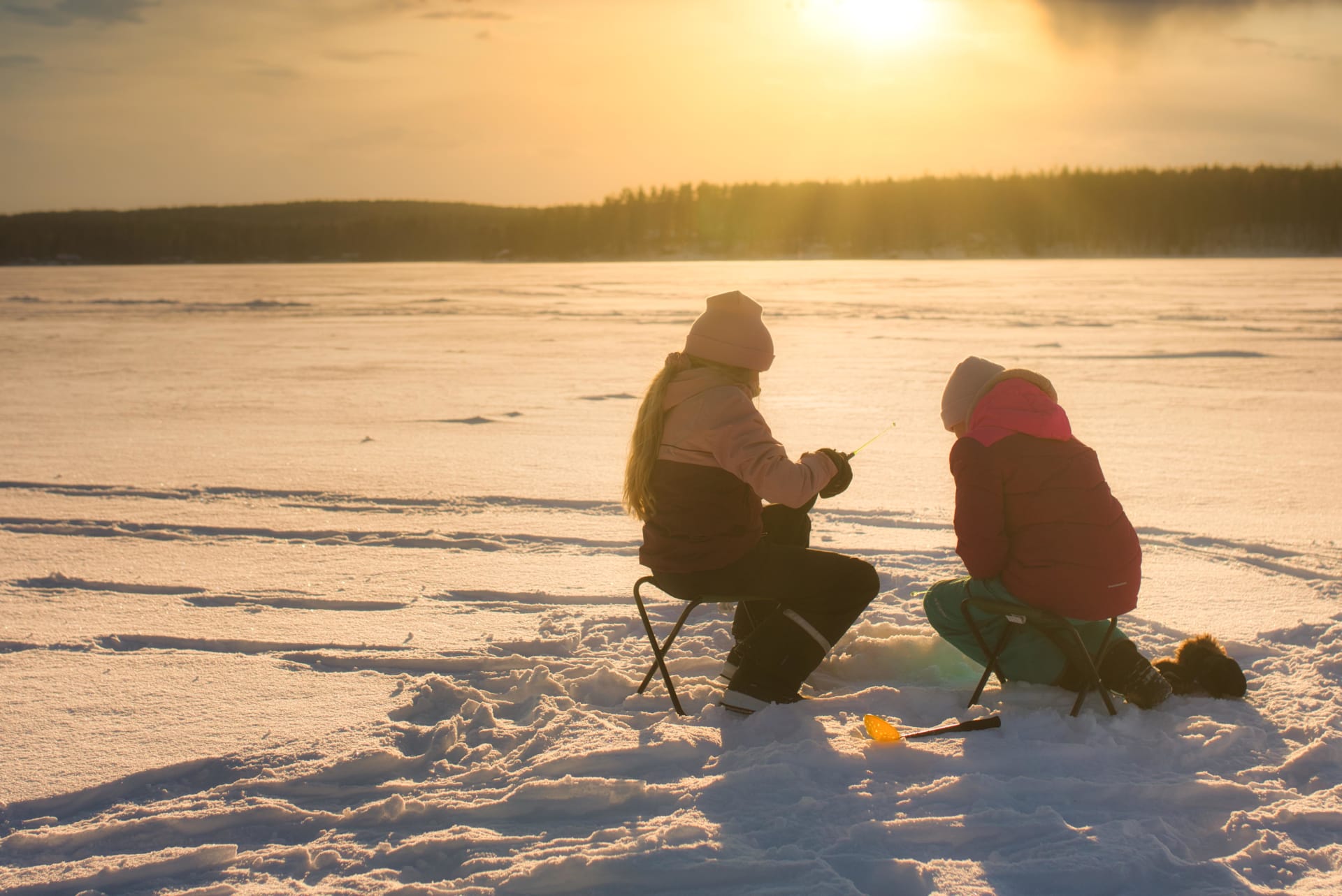 Ice fishing