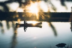 Canoeing Eerikkilä