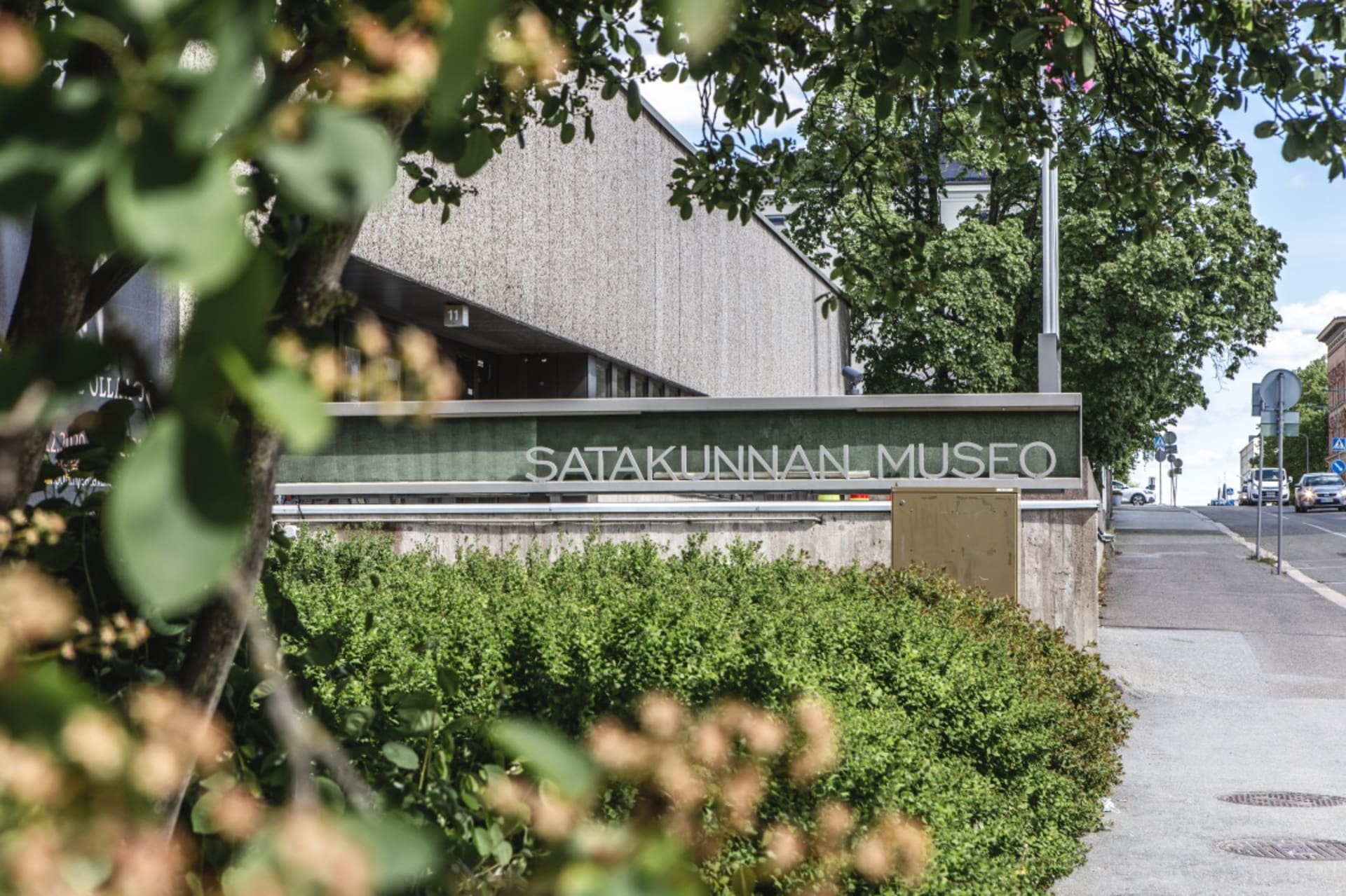 The main entrance of Satakunta Museum.