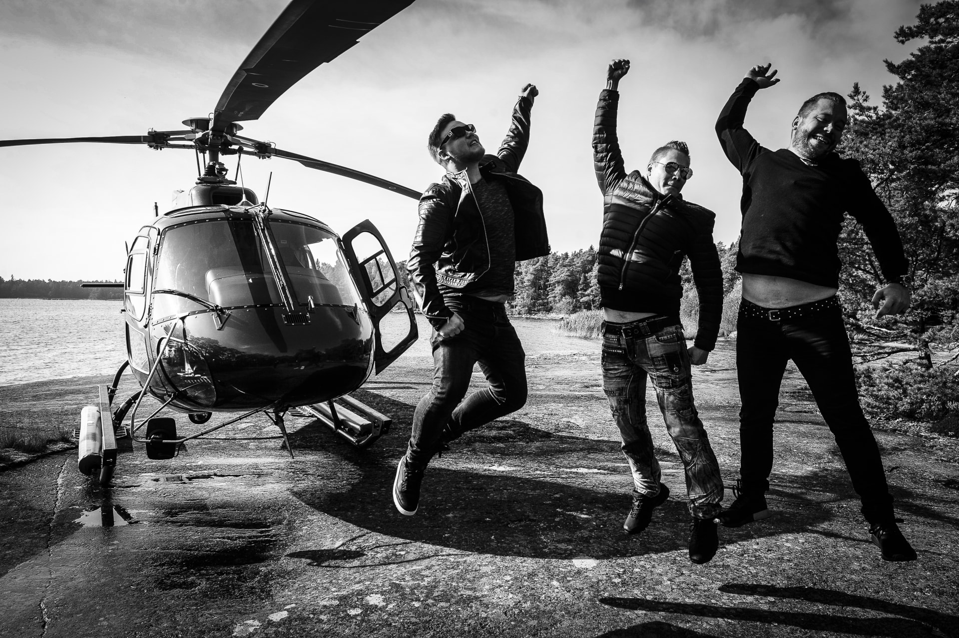 Happy landings on the island