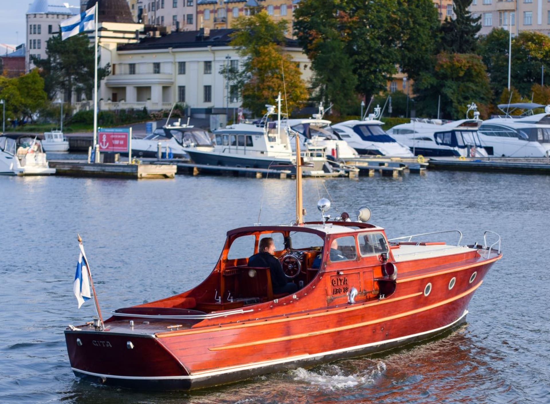 Helsinki Archipelago Cruise By A Classic Mohogany Boat | Visit Finland