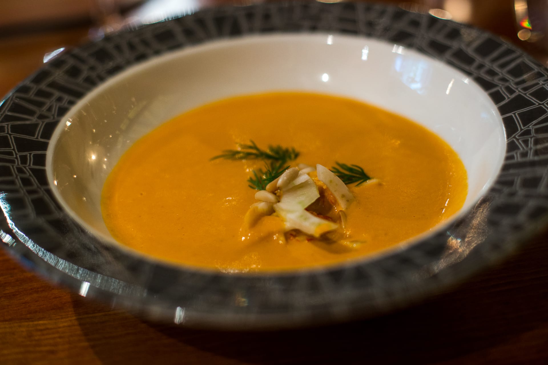 Crab soup at Lasaretti's Bistro