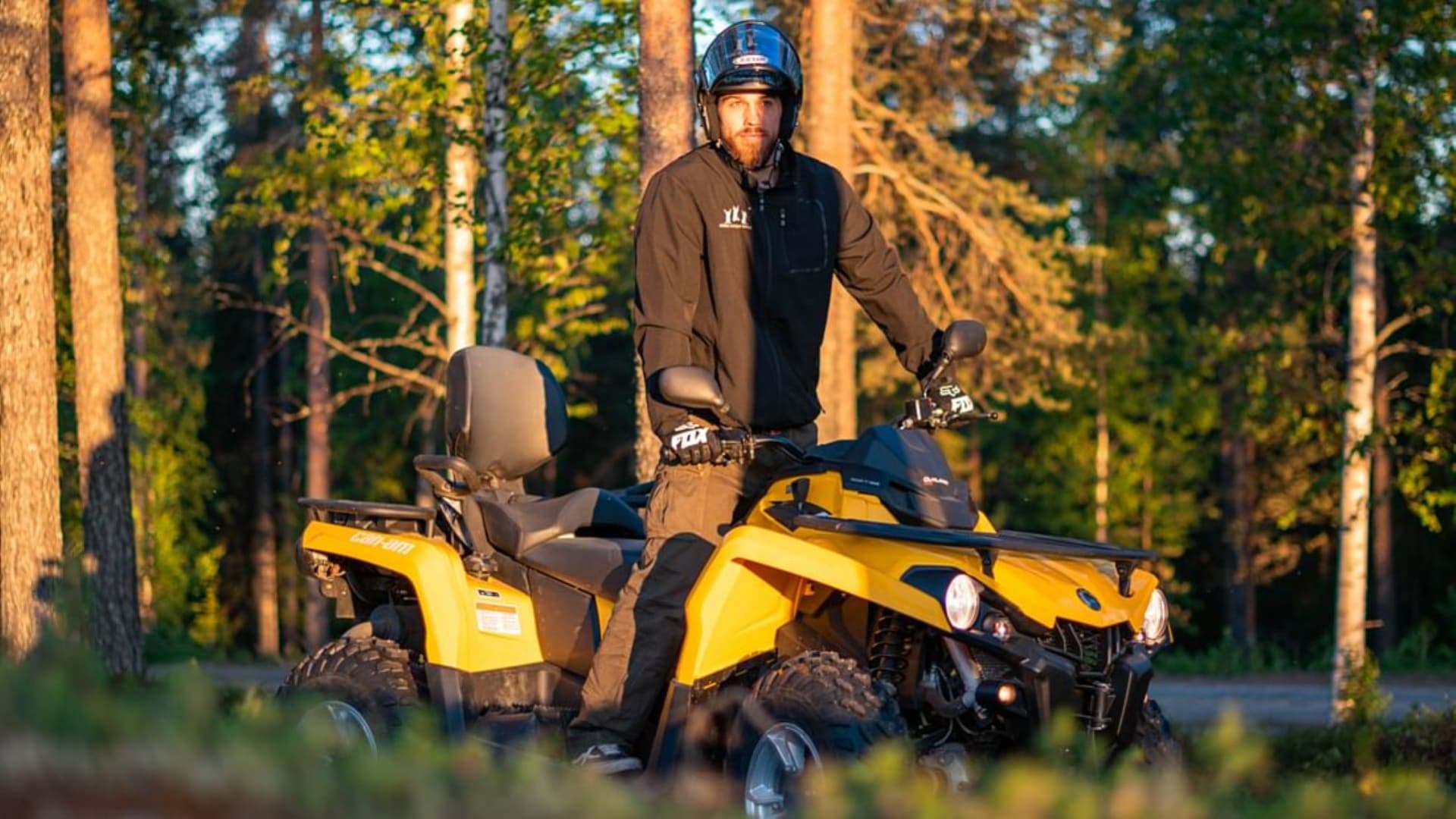 Midnight Sun, ATV Ride during the Golden Hour