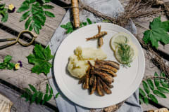 Fried vendace is a classic dish