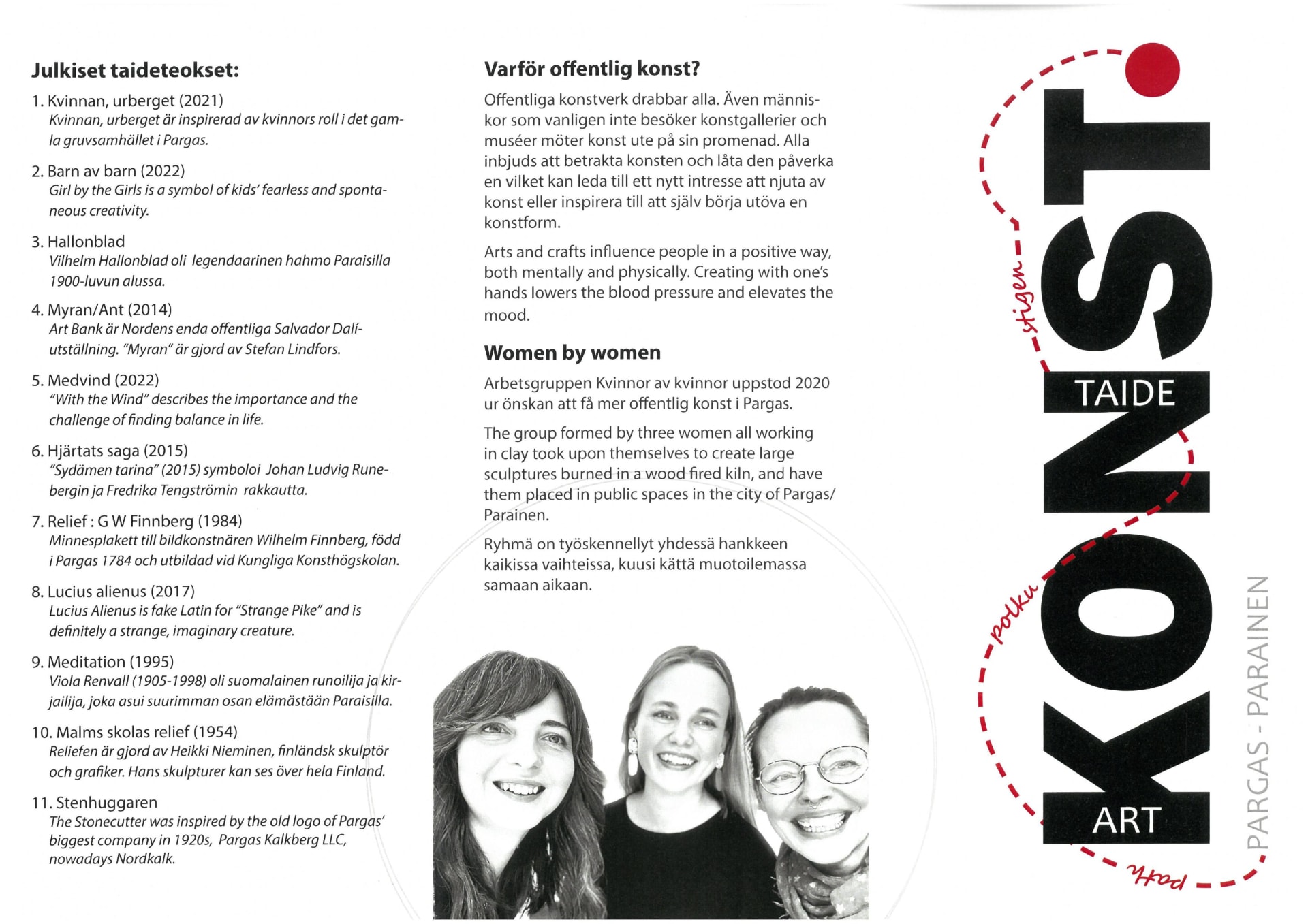 Art Path in Pargas description Art Path in Pargas description