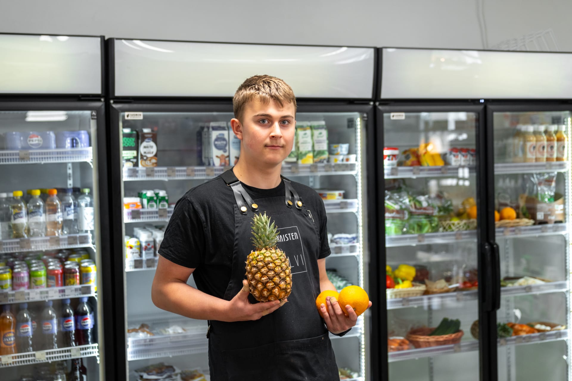 Stock up groceries at our country shop Stock up groceries at our country shop