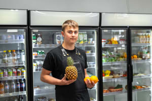 Stock up groceries at our country shop