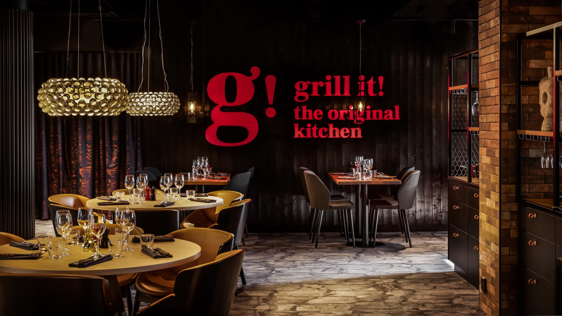 Grill it! Oulu seating area