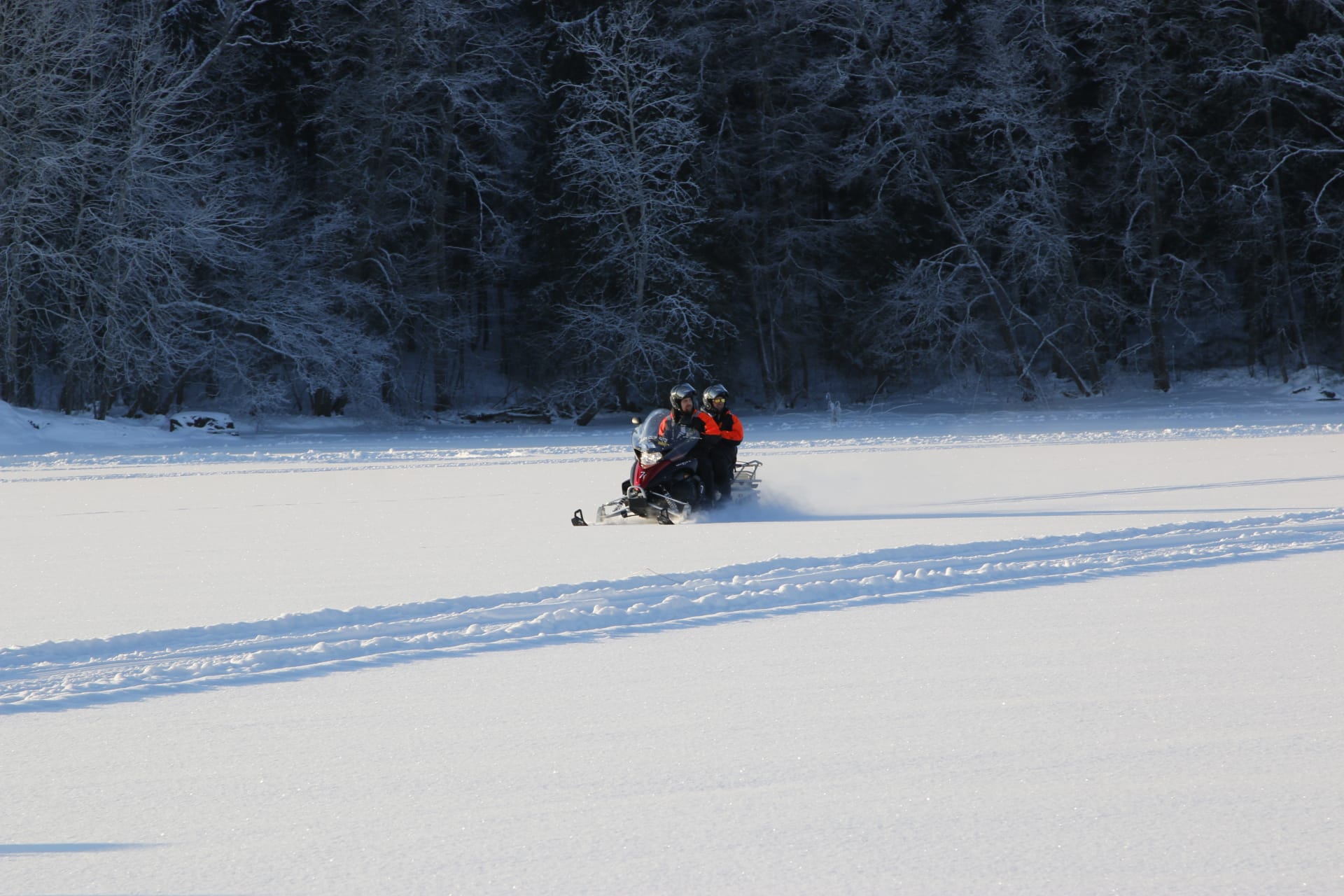 Sometimes there is a lot of snow