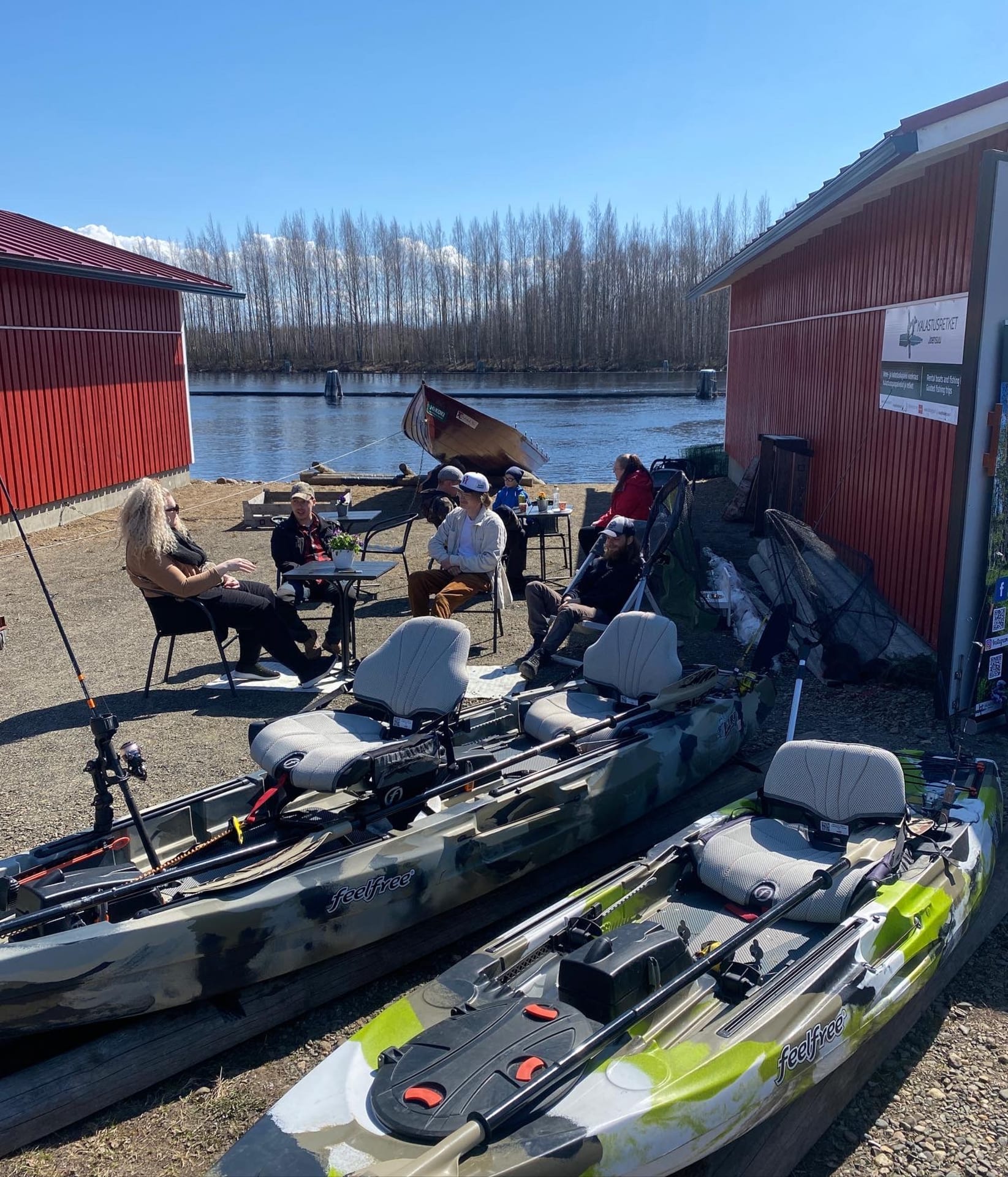 Kayak Fishing in Joensuu
