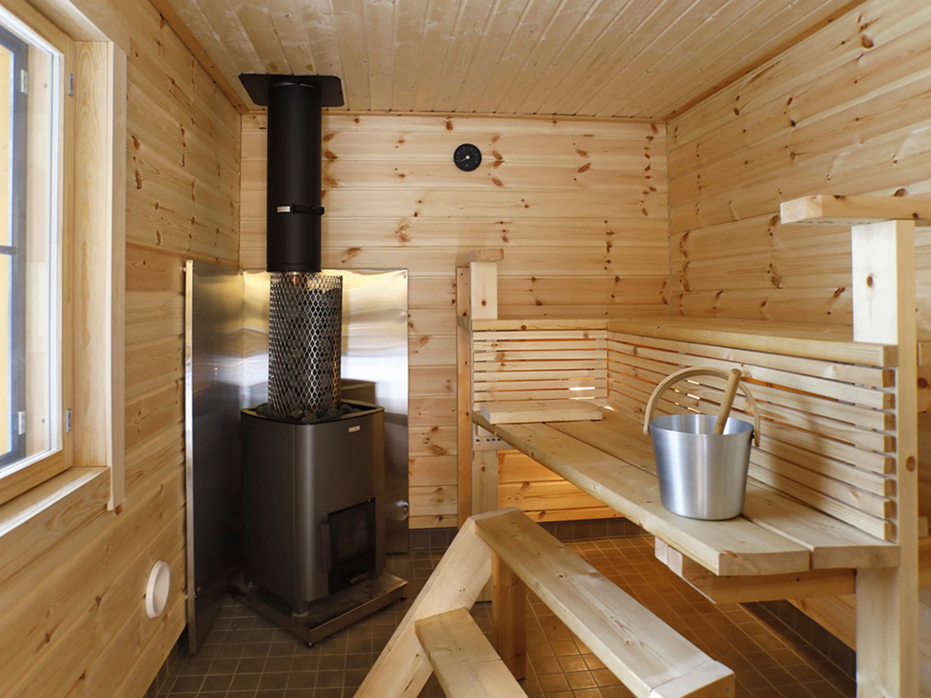 Villa Hill wood heated  sauna