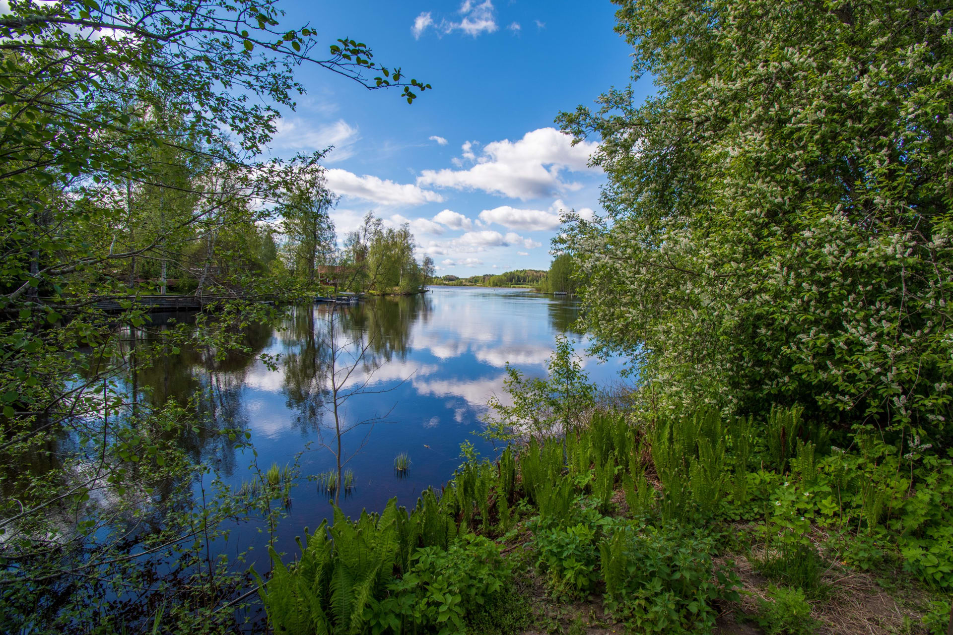 Located on the banks of the Pappilanjoki river