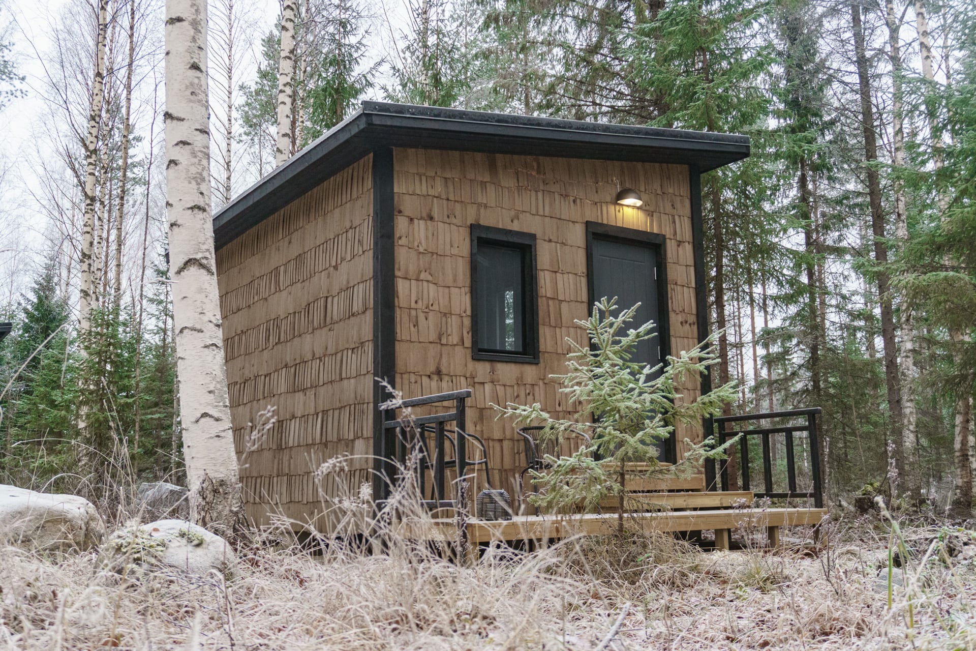 Cabin Päre from outside