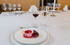 Dessert at Mikkeli's Club.