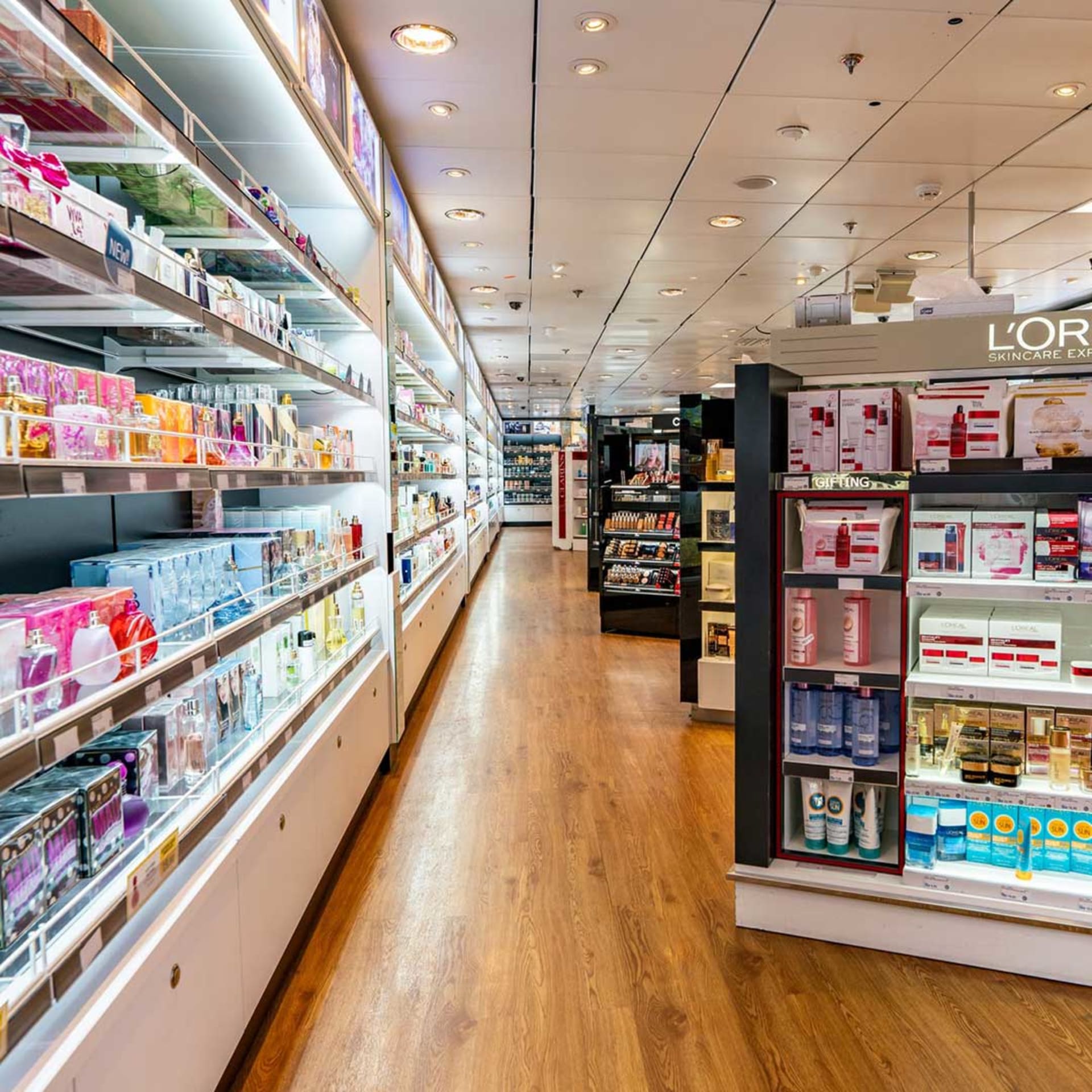 Shopping on board