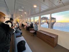 Scenery lounge and amazing sea view from Arktis Icebreaker