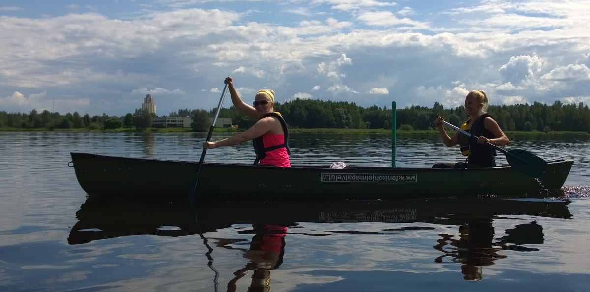 Guided paddling tour of Lake Päijänne