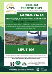 LUONTOILTA Ihmisen Ringissä: Tietokirjailija ja luontokuvaaja Harri Ahonen