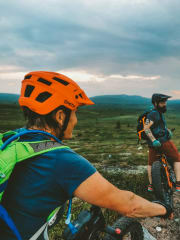 E-biking in the summer