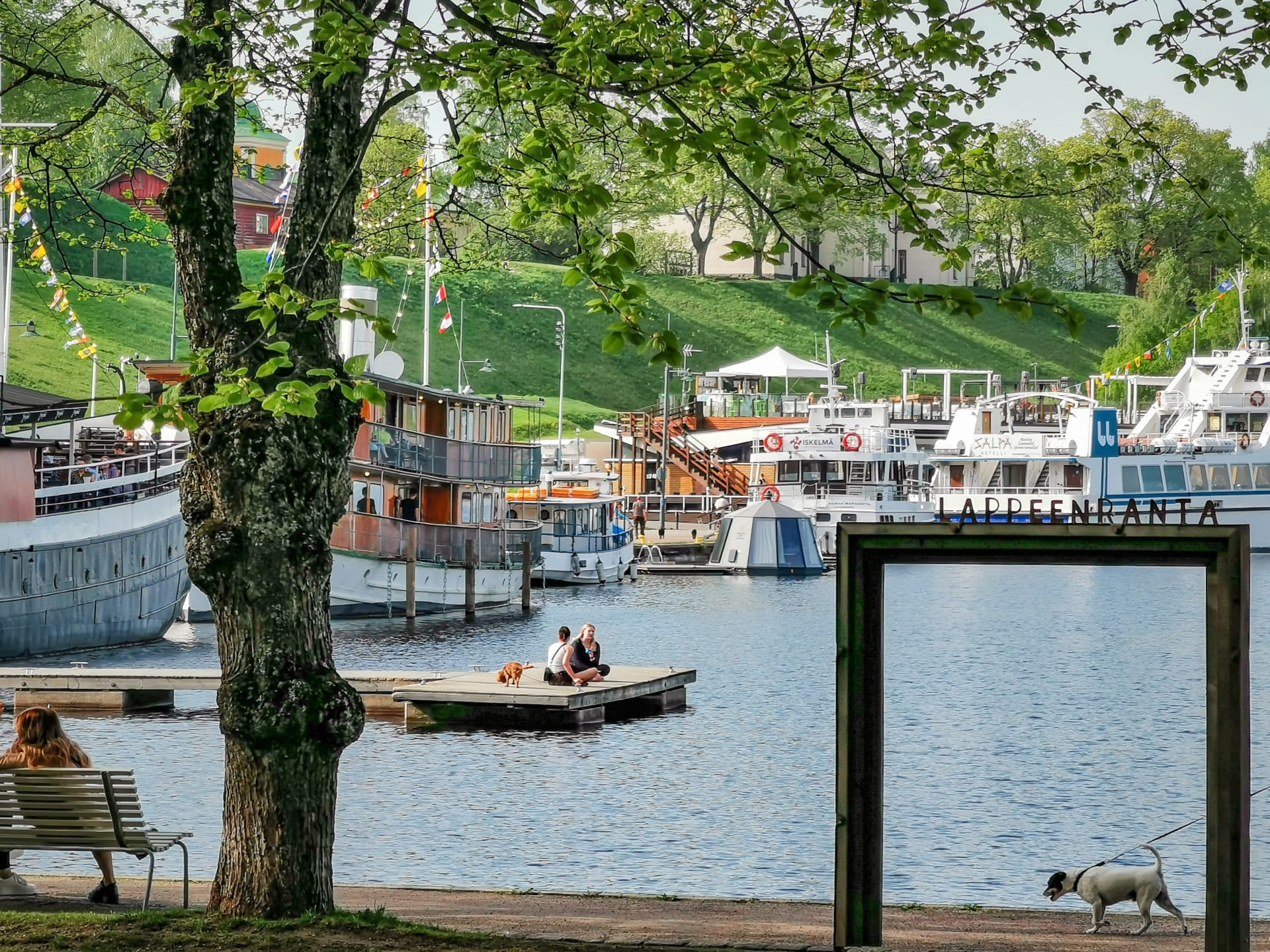 Picture from the Lappeenranta Harbour