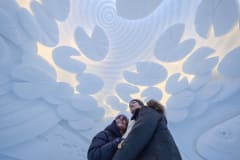 The art inside the SnowHotel