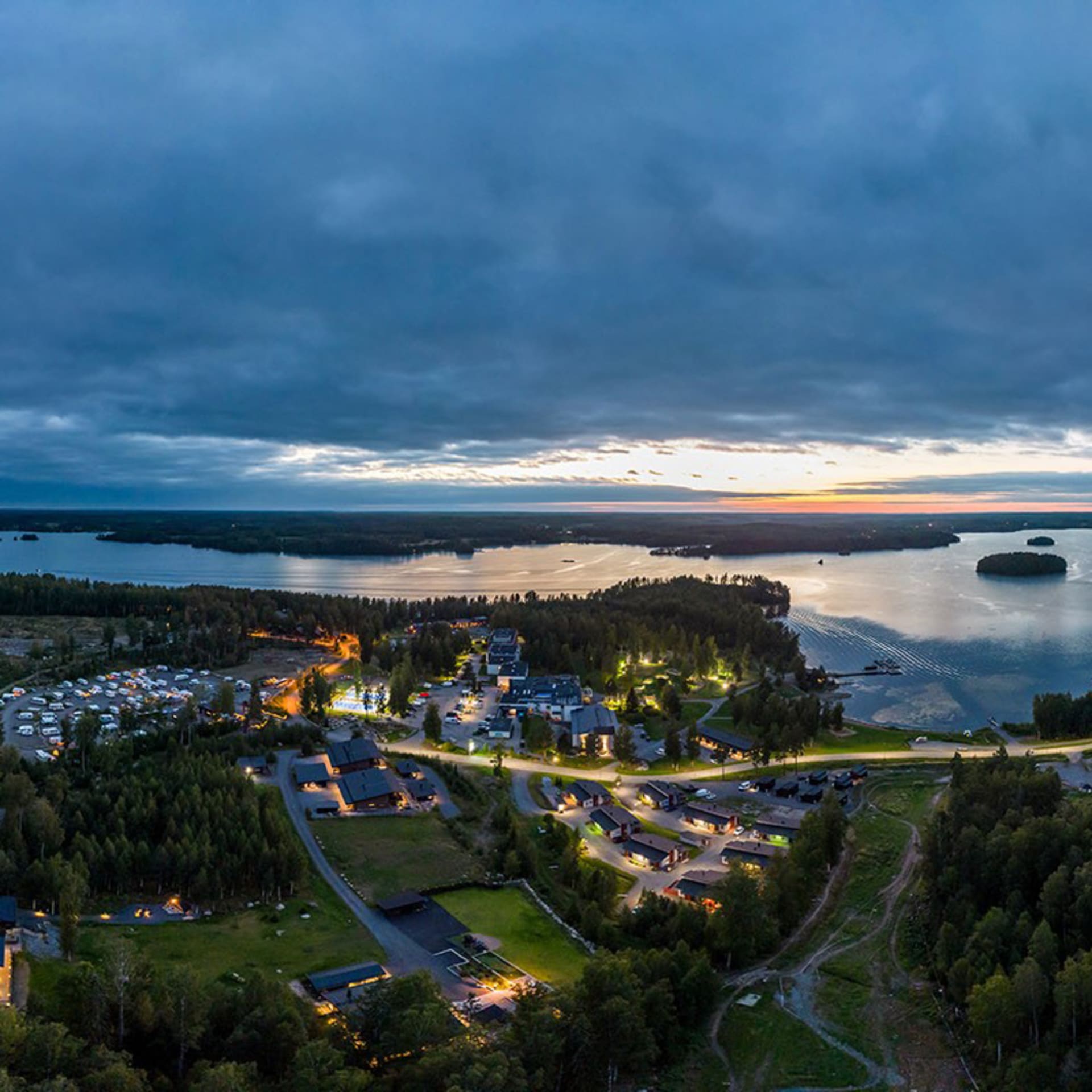 Ellivuori Resort is located about 40 minutes from Tampere.