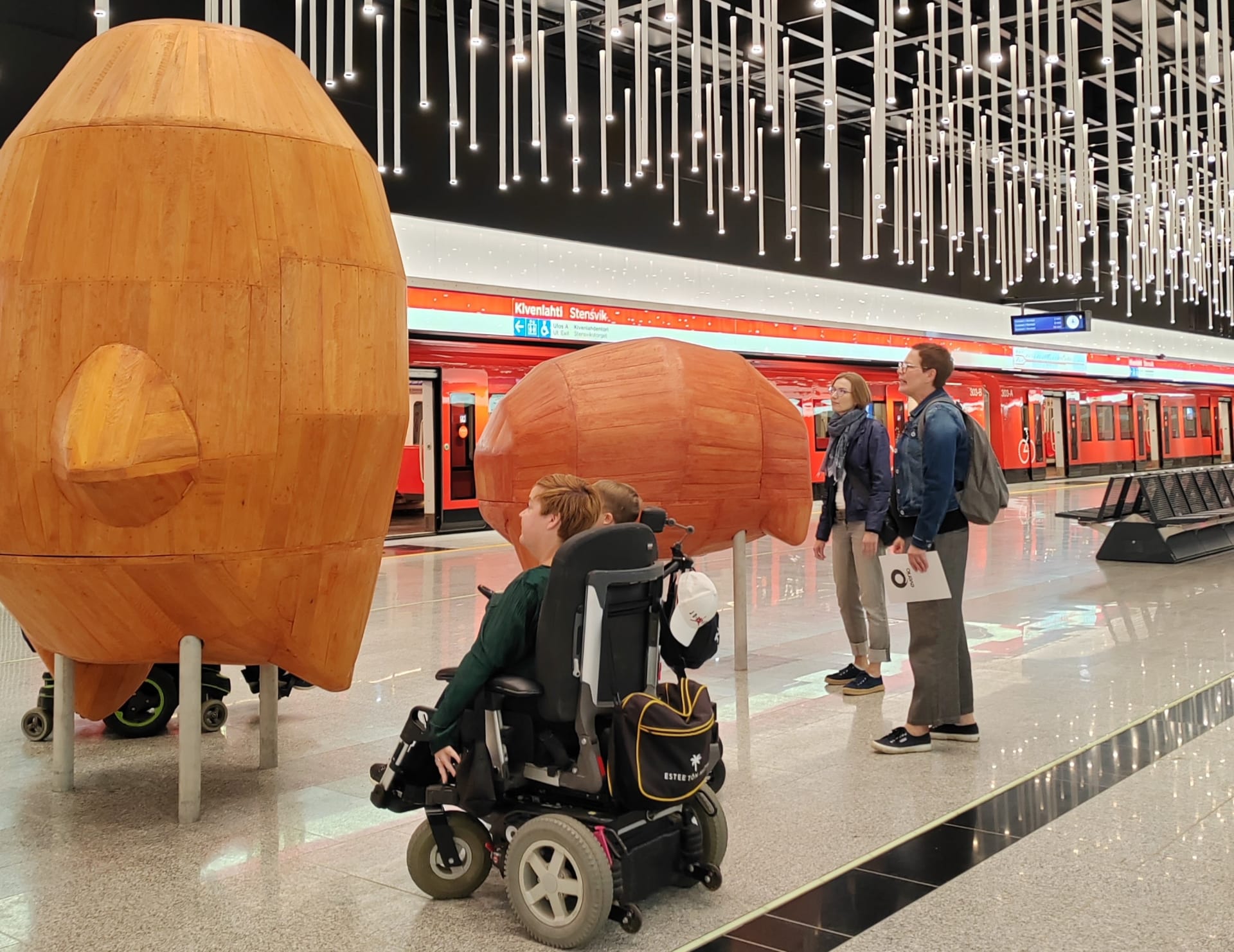 Accessible Guided Tour Art And Technology In Metro 2h Visit Finland