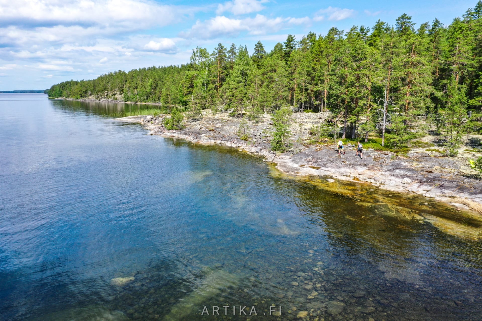 Lake Puruvesi, Swimrun 