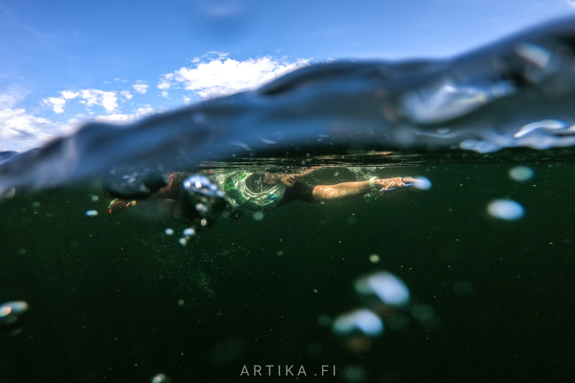Lake Puruvesi, Swimrun 