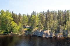 Cottage Tiirala-lake view