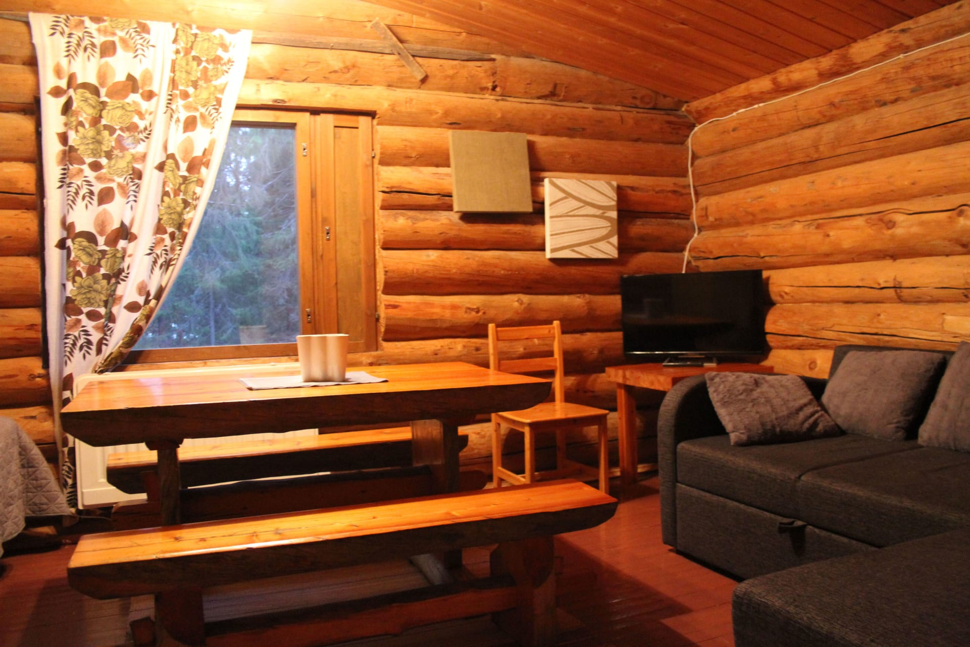 Cottage inside.