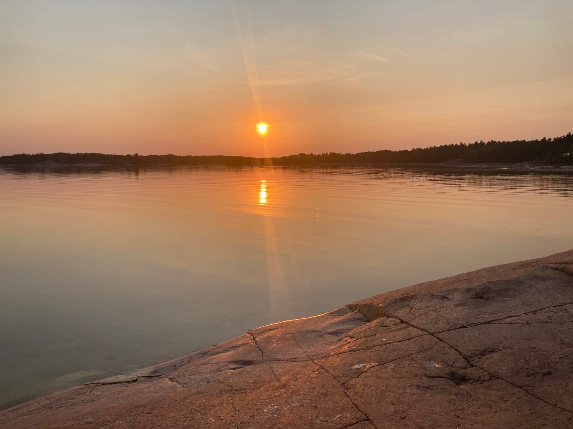 Sunset in Kopparnäs