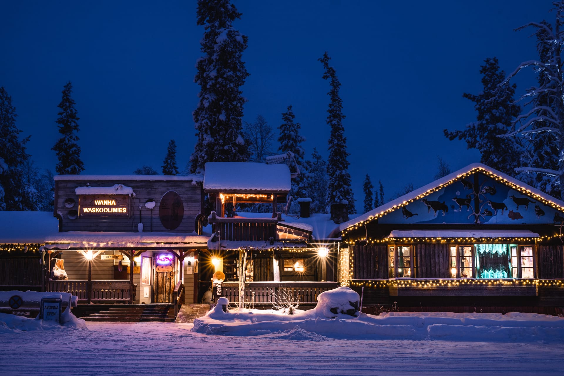 Front of the restaurant