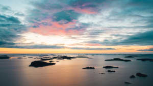 Archipelago by sunrise