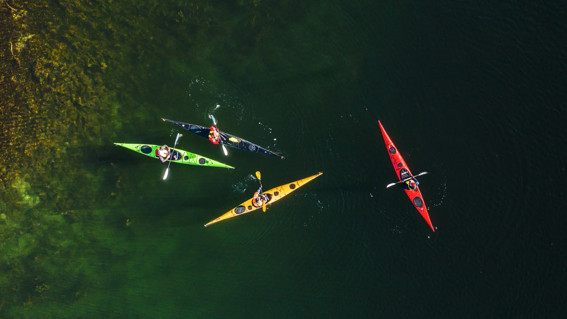 Learn kayaking