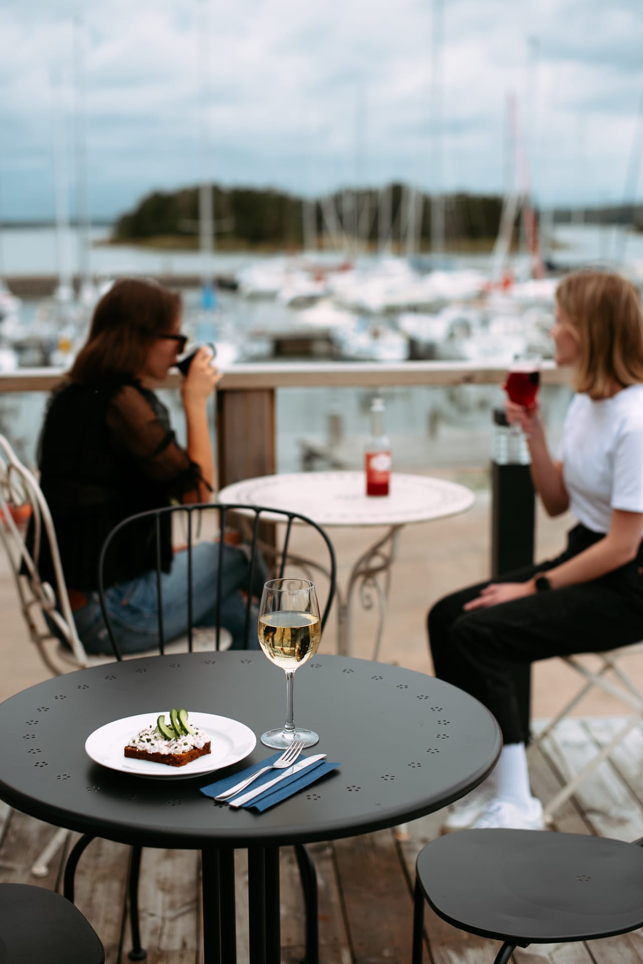 Enjoy your drinks sitting on the terrace