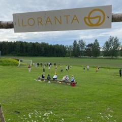 Summer time in Iloranta - students playing games