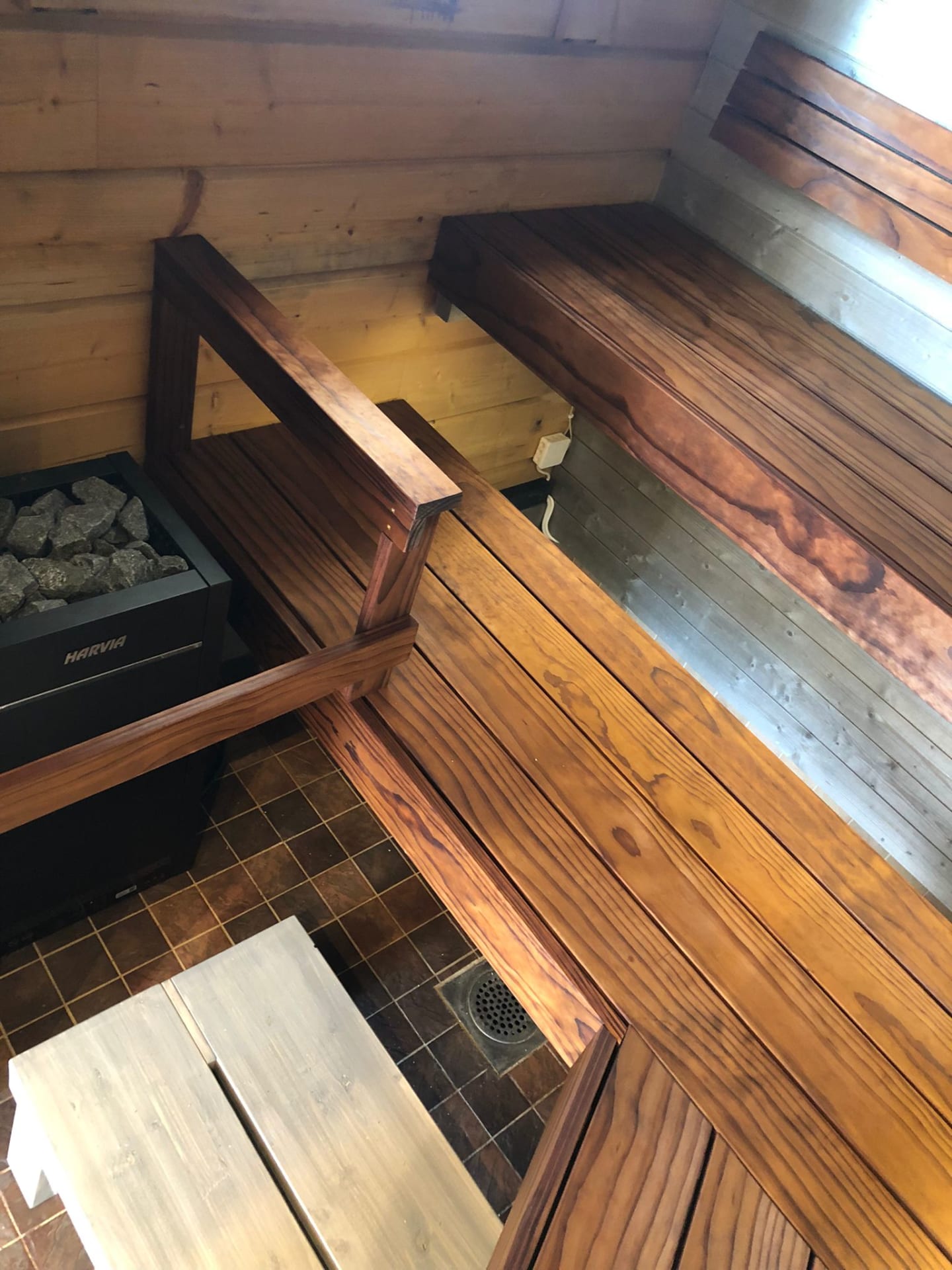 Sauna Riihitähdessä