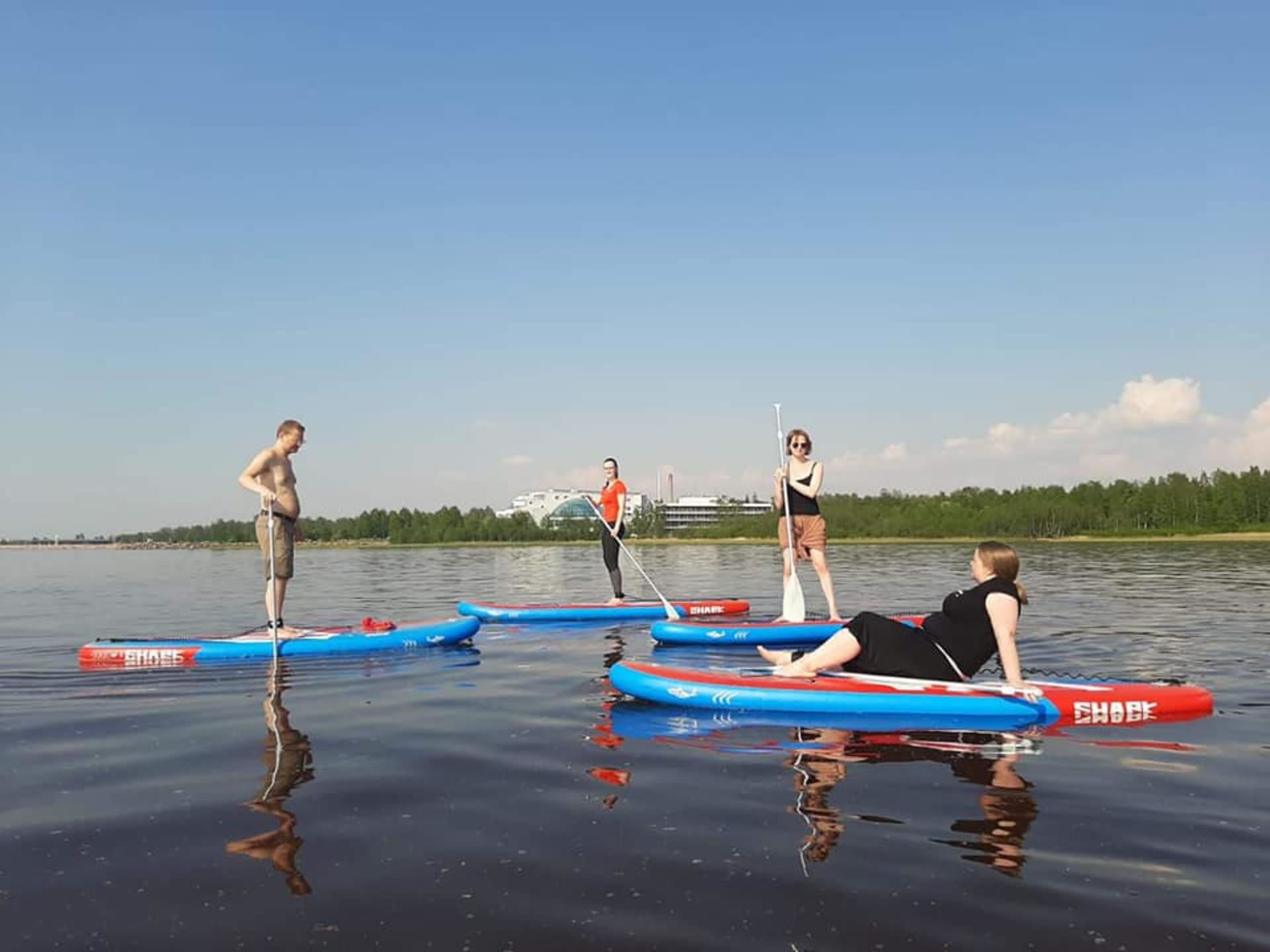 SUPping is nice summer activity