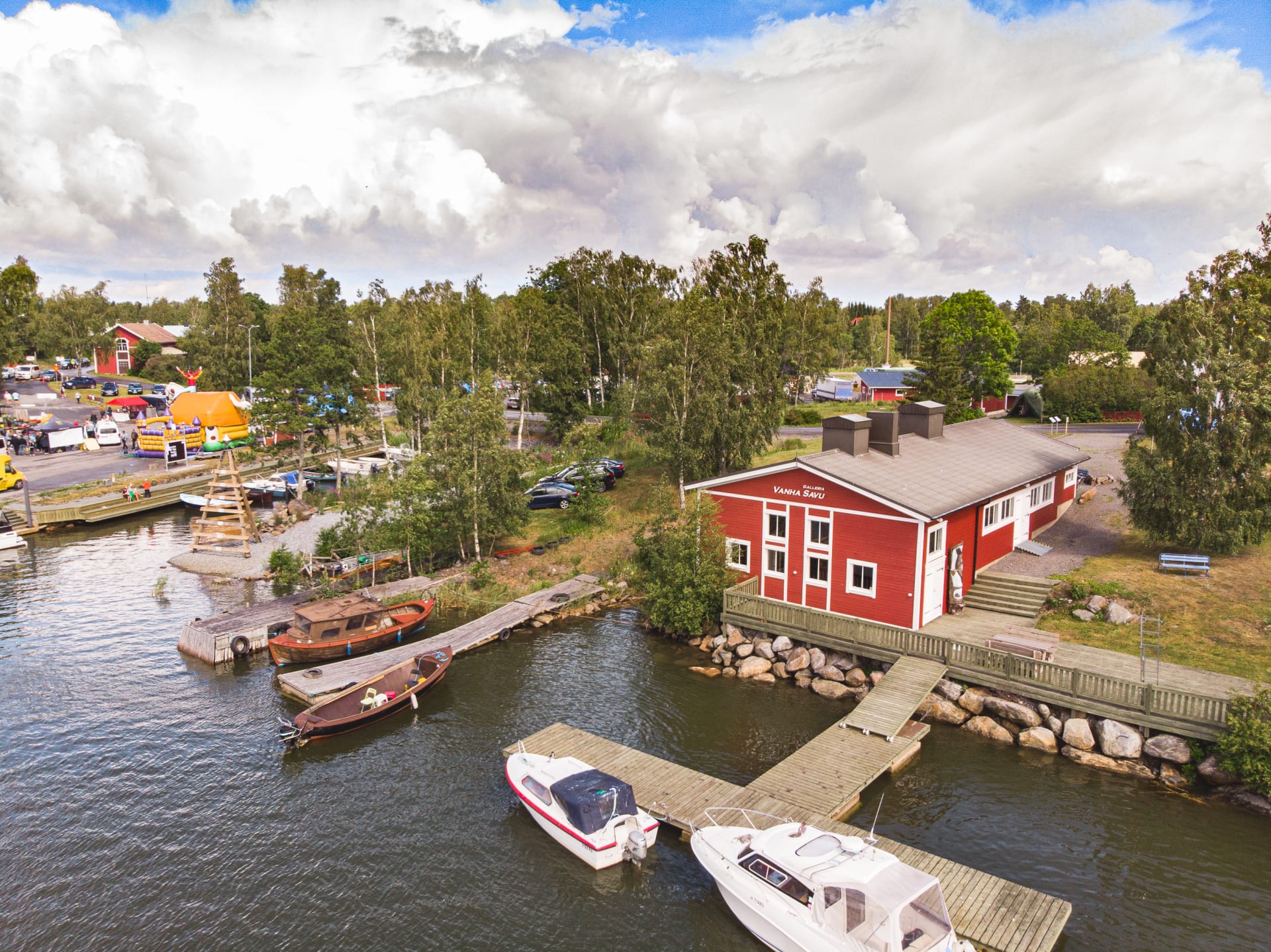 Art Gallery is located in Krookka harbour.