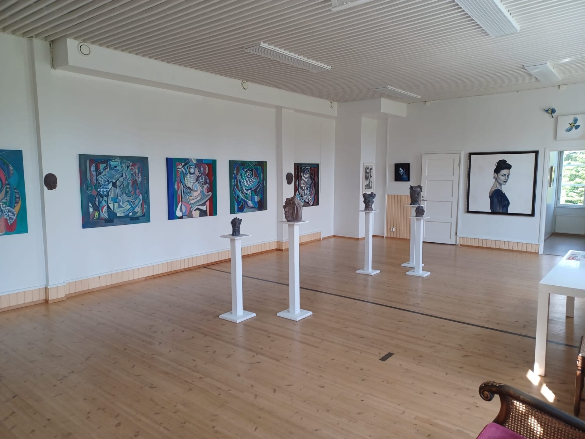galleria, Kuutti Lavonen, näyttely, taide, taidehuvila