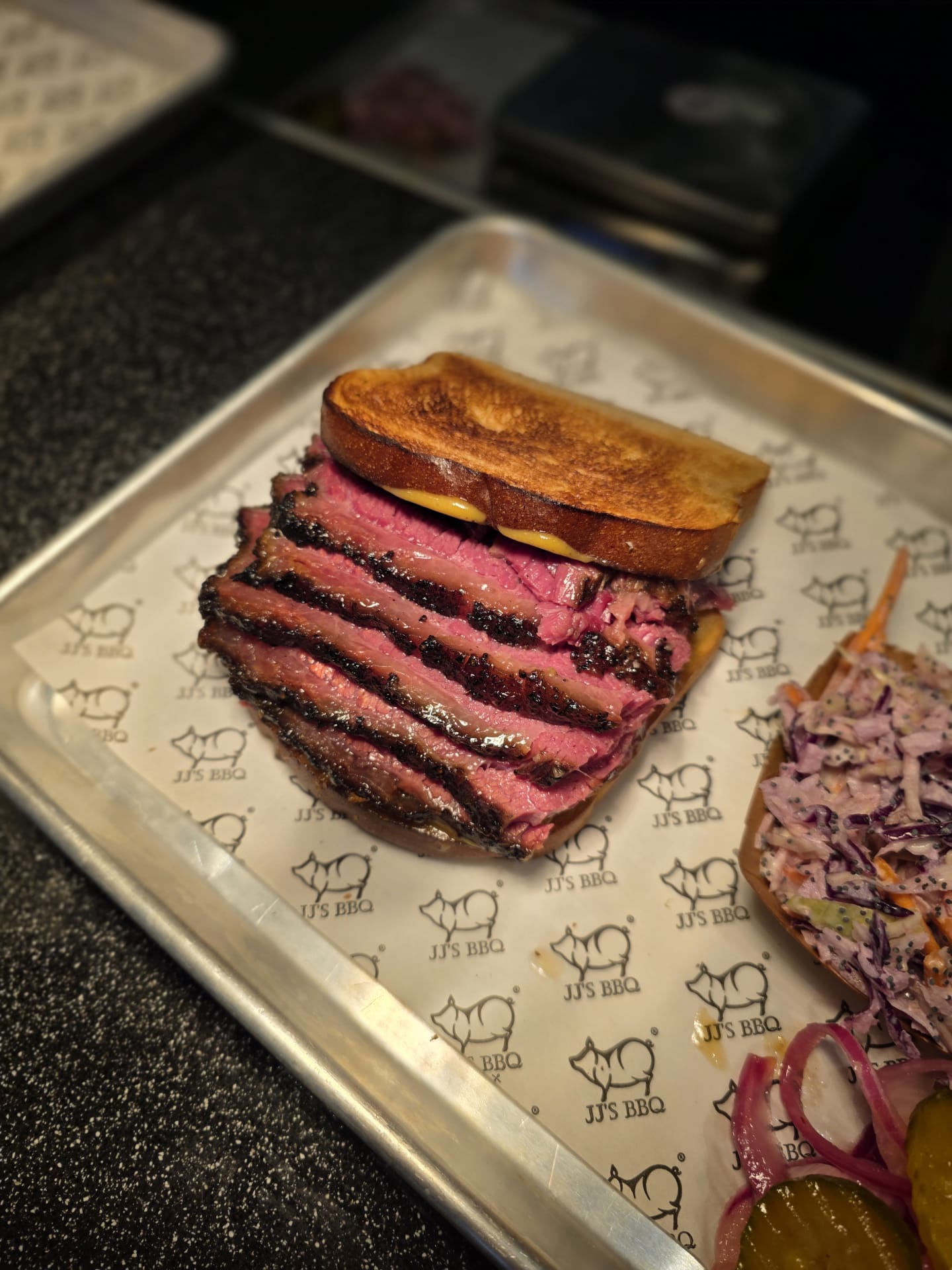 JJ's Pastrami Sandwich