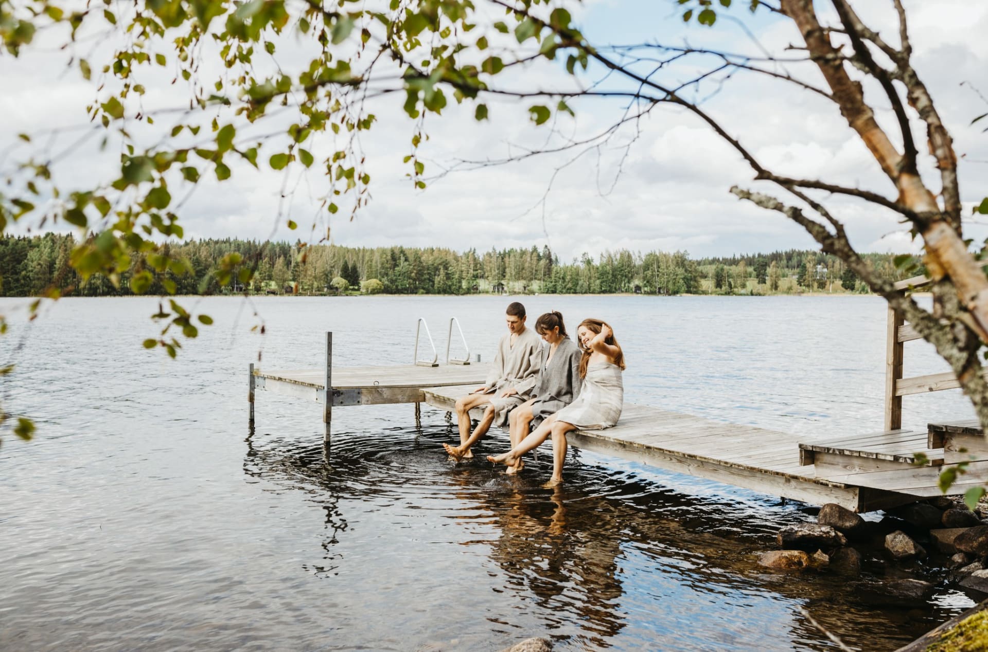 Ankkuri, omarantainen ympärivuotinen mökki Mikkelissä..