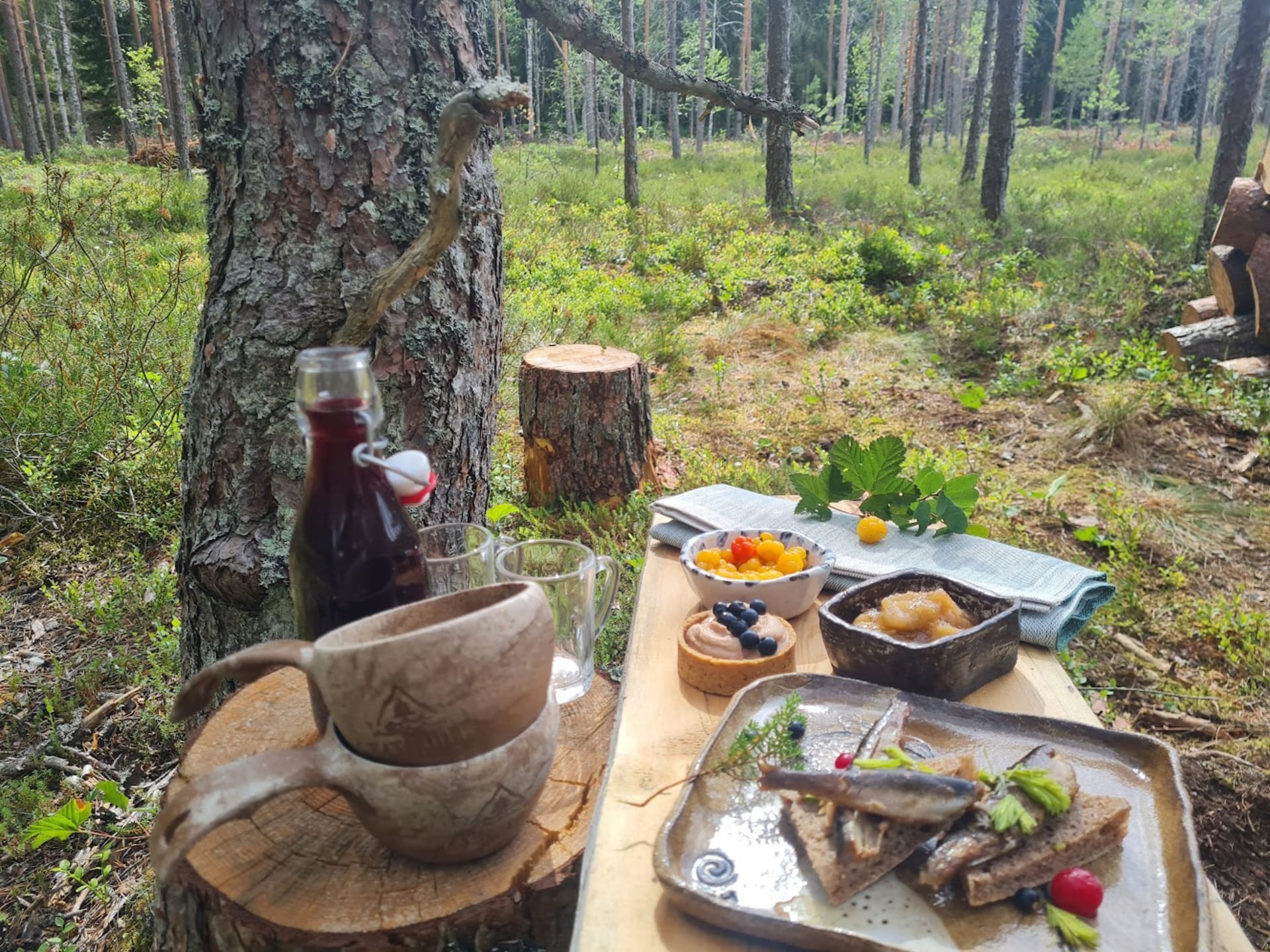 Hawkhill afternoontea bog